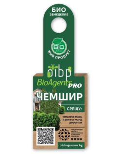 Етикетка органічного продукту "Ченшир" з інформацією про продукт та QR-кодом.